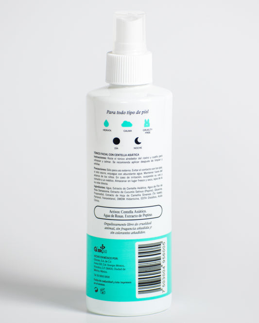 Tónico Facial Con Centella Asiática - 240ml