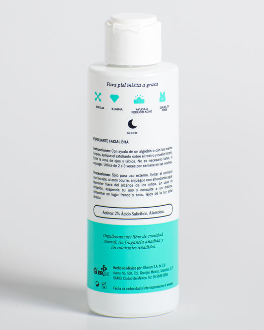 Exfoliante Facial BHA - 100ml