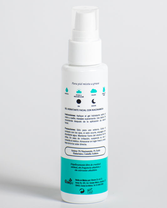 Gel Hidratante Facial Con Niacinamida - 60ml