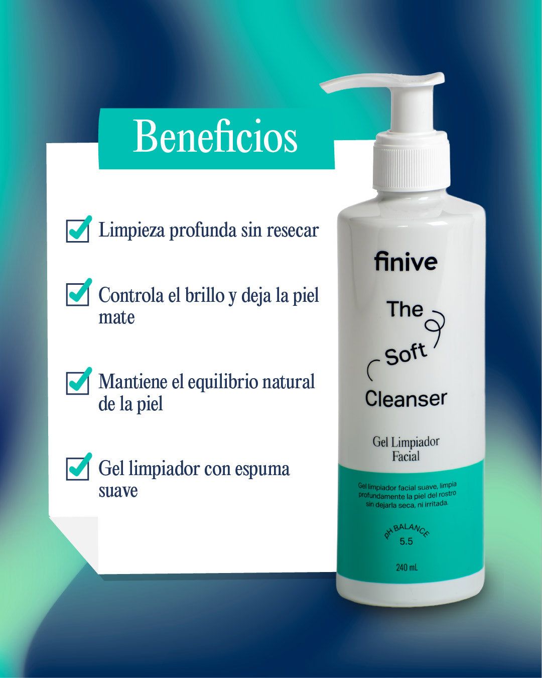 Gel Limpiador Facial - 240ml