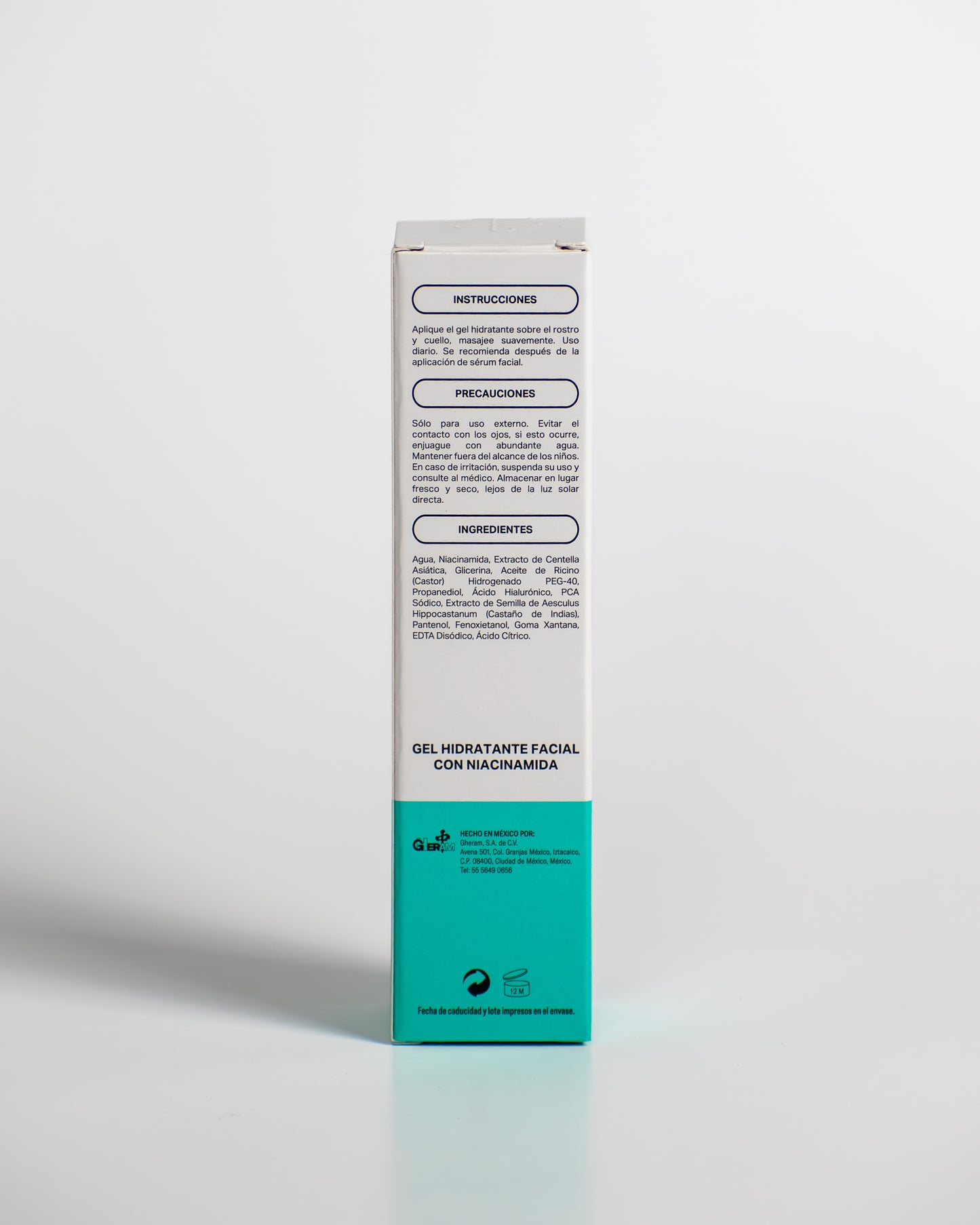 Gel Hidratante Facial Con Niacinamida - 60ml